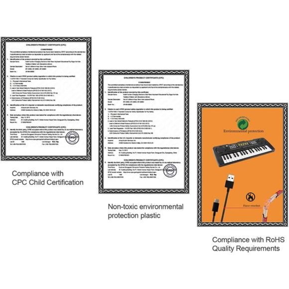 Kids Keyboard Piano,37 Key Portable ElectronicPiano for Kids,Digital Music Piano - Picture 5 of 6